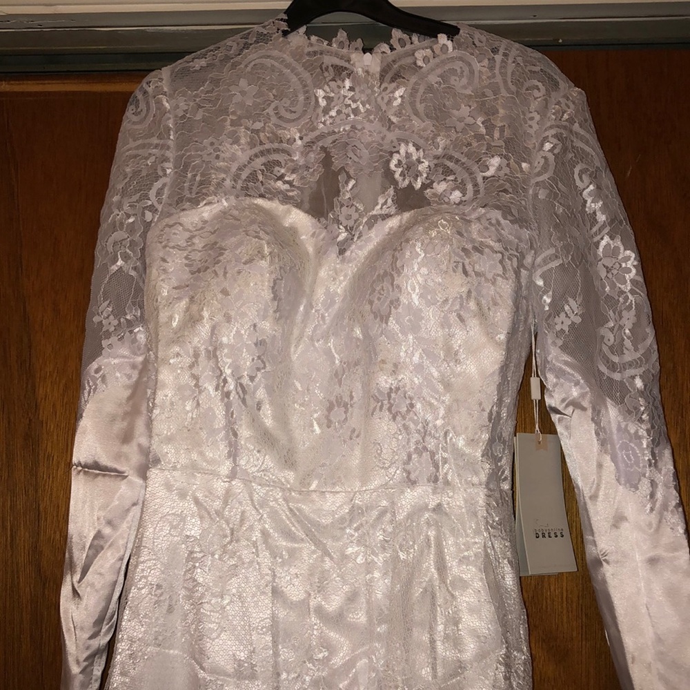 White wedding dress